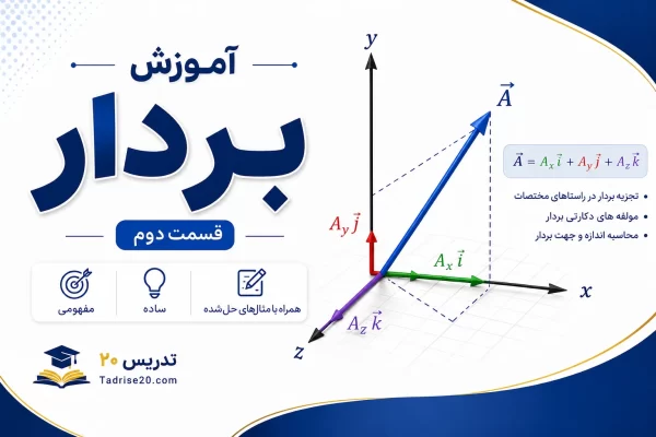 آموزش بردارها - قسمت دوم