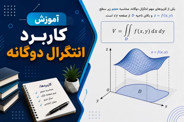 کاربرد انتگرال دوگانه